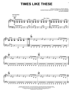 Times Like These von Foo Fighters (Download) 
