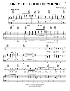 Only The Good Die Young von Billy Joel (Download) 