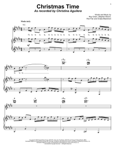 Christmas Time von Christina Aguilera (Download) 