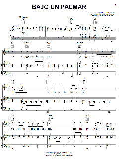 Bajo Un Palmar von Pedro Flores Cordova (Download) 