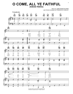 O Come, All Ye Faithful (Adeste Fideles) von John Francis Wade (Download) 