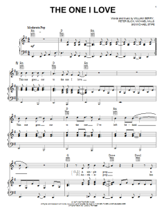 The One I Love von R.E.M. (Download) 