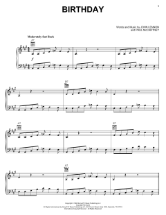 Birthday von The Beatles (Download) 