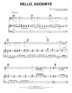 Hello, Goodbye von The Beatles (Download) 