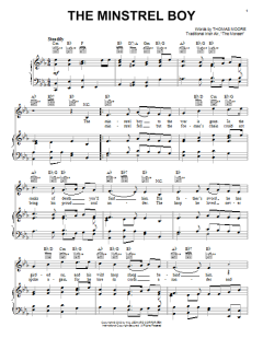Minstrel Boy von Traditional (Download) 