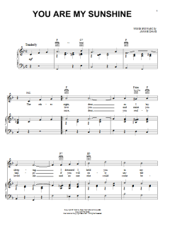 You Are My Sunshine von Charles Mitchell (Download) 