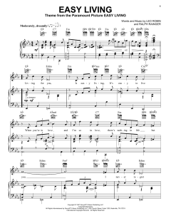 Easy Living von Billie Holiday (Download) 