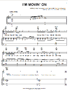 I'm Movin' On von Randy Petersen (Download) 