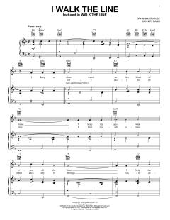 I Walk The Line von Johnny Cash (Download) 