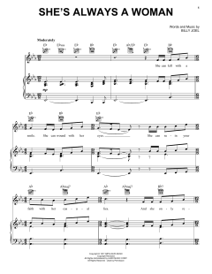 She's Always A Woman von Billy Joel (Download) 