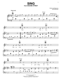 Sing von Joe Raposo (Download) 