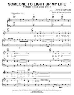 Someone To Light Up My Life (Se Todos Fossem Iguais A Voce) von Antonio Carlos Jobim (Download) 