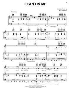 Lean On Me von Bill Withers (Download) 