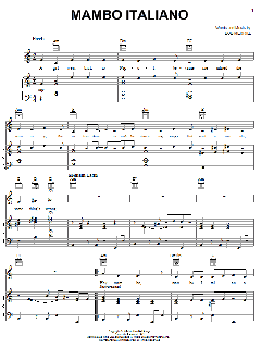 Mambo Italiano von Dean Martin (Download) 