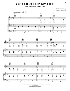 You Light Up My Life von Debby Boone (Download) 