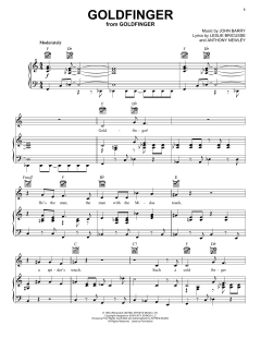 Goldfinger von Shirley Bassey (Download) 