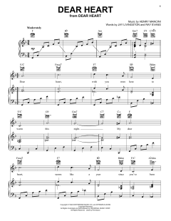 Dear Heart von Andy Williams (Download) 