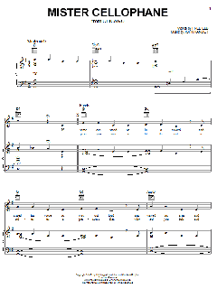 Mister Cellophane von Fred Ebb (Download) 