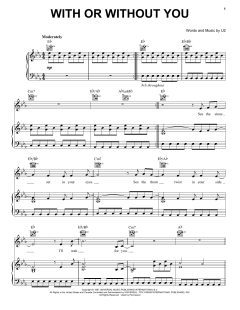 With Or Without You von U2 (Download) 