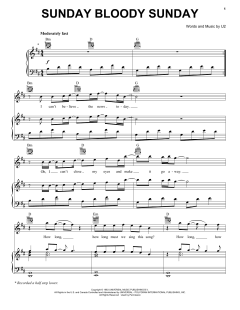 Sunday Bloody Sunday von U2 (Download) 