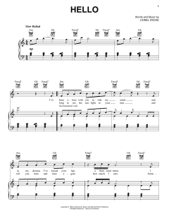 Hello von Lionel Richie (Download) 