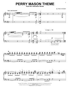 Perry Mason Theme von Fred Steiner (Download) 