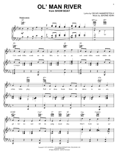 Ol' Man River von Jerome Kern (Download) 