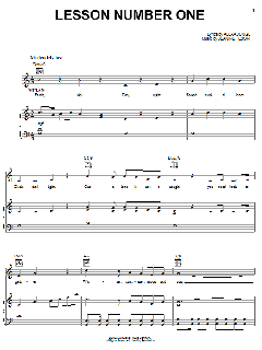 Lesson Number One von Alexa Junge (Download) 