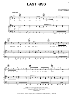 Last Kiss von Pearl Jam (Download) 