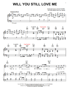 Will You Still Love Me von Chicago (Download) 