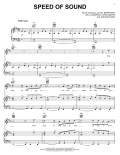 Speed Of Sound von Coldplay (Download) 