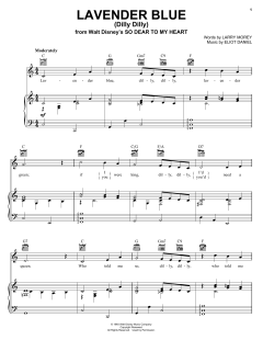 Lavender Blue (Dilly Dilly) von Burl Ives (Download) 