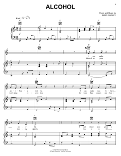 Alcohol von Brad Paisley (Download) 
