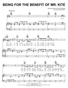 Being For The Benefit Of Mr. Kite von The Beatles (Download) 