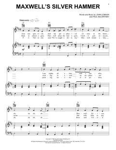 Maxwell's Silver Hammer von The Beatles (Download) 