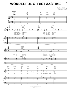 Wonderful Christmastime von Paul McCartney (Download) 