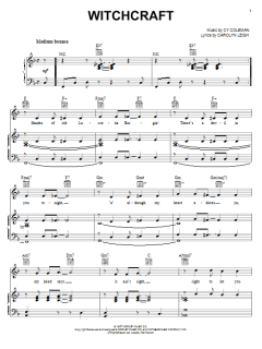 Witchcraft von Cy Coleman (Download) 