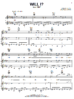 Will I? von Jonathan Larson (Download) 