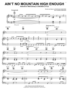 Ain't No Mountain High Enough von Diana Ross (Download) 