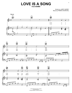Love Is A Song von Larry Morey (Download) 