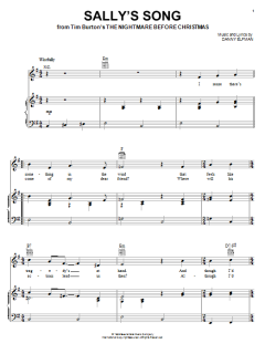Sally's Song von Danny Elfman (Download) 
