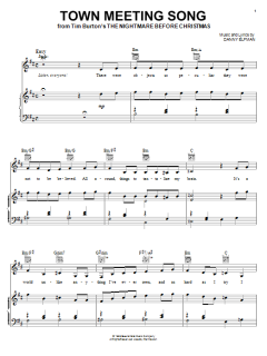 Town Meeting Song von Danny Elfman (Download) 