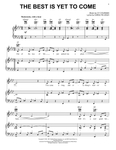 The Best Is Yet To Come von Cy Coleman (Download) 