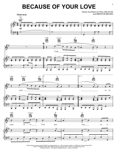 Because Of Your Love von Paul Baloche (Download) 
