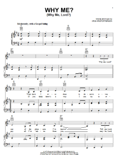 Why Me? (Why Me, Lord?) von Johnny Cash (Download) 