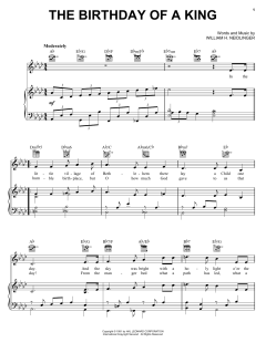 The Birthday of a King (Neidlinger) von William H. Neidlinger (Download) 