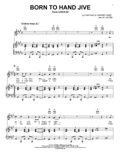 Born To Hand Jive von Jim Jacobs (Download) 