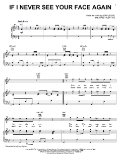 If I Never See Your Face Again von Maroon 5 (Download) 