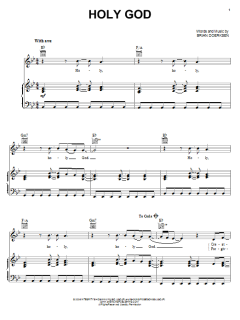 Holy God von Brian Doerksen (Download) 