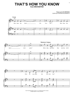 That's How You Know von Stephen Schwartz (Download) 